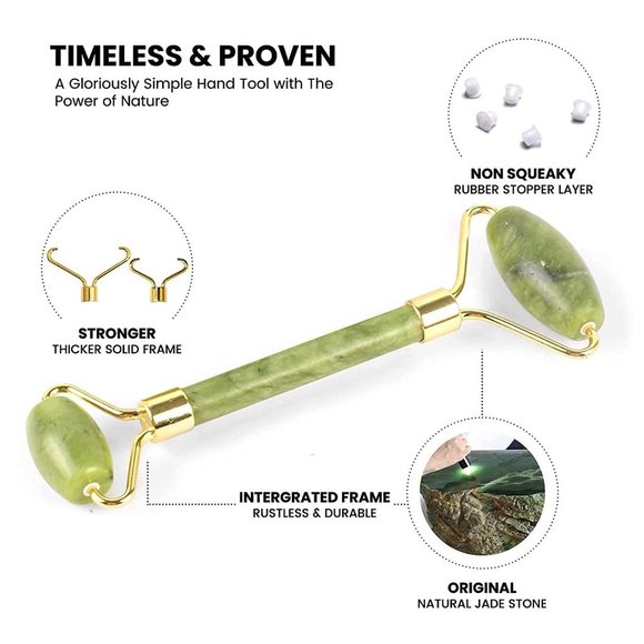 New Real Jade Roller Massage Tool​ - Picture 3 of 7